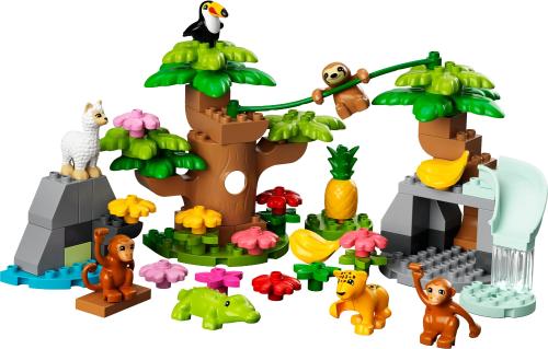 Конструктор Lego Duplo Дикие животные Южной Америки (10973)