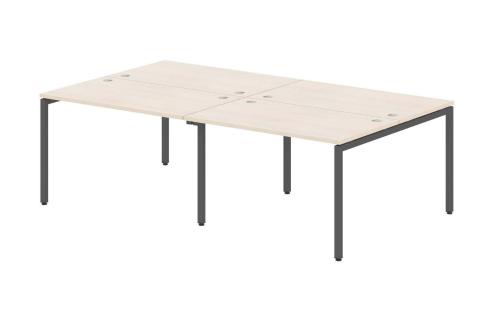 Бенч-система XTEN-S 240x140,  бук тиара/антрацит Бенч-система XTEN-S 240x140,  бук тиара/антрацит