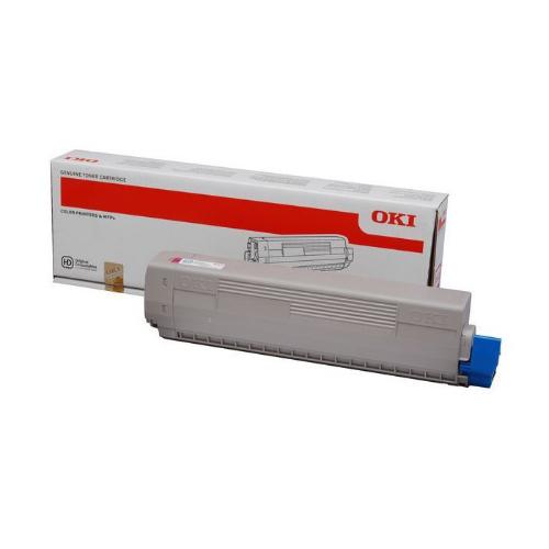 Тонер картридж для OKI C834 C844 повышенной емкости малиновый (magenta) 10K [46861306/46861322]