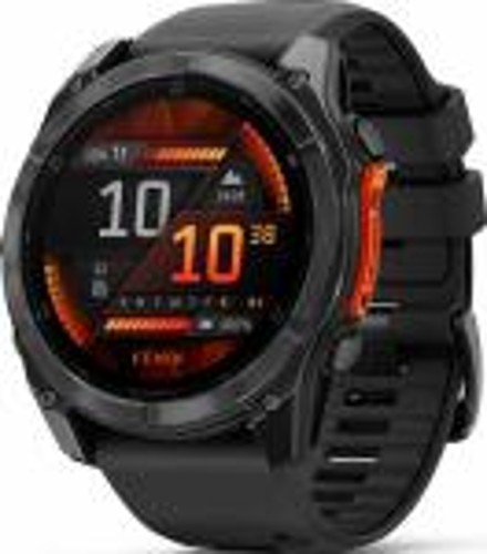 Умные часы и браслет Garmin Fenix 8 AMOLED, серый, черный, 51 мм
