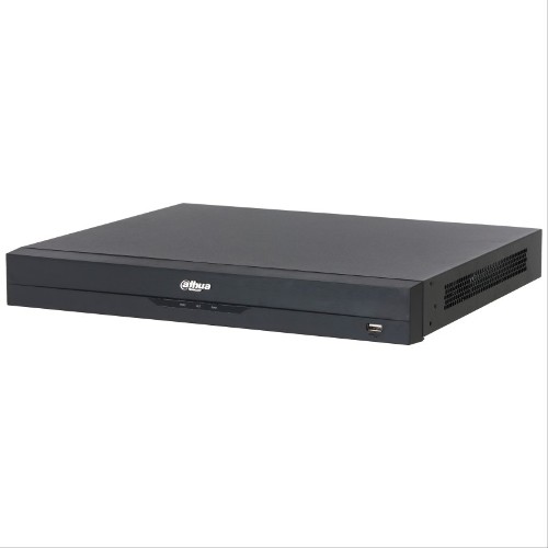 DAHUA DHI-NVR5216-16P-EI2 16-канальный IP-видеорегистратор c PoE до 448Мбит/с; 2 SATA III до 20Тбайт; 1 HDMI (8K), 1 VGA; 1 RJ45 1000Мбит/с, 16 RJ45 100Мбит/с (PoE/PoE+, до 130Вт, ePoE на 1-8 п)