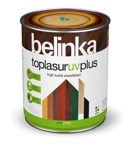 Belinka Toplasur UV Plus краска-лазурь для защиты древесины, 17, тик, 10 л