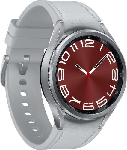 Смарт-часы Samsung Galaxy Watch6 Classic 43мм корп.рем.серебр(SM-R950NZSACI