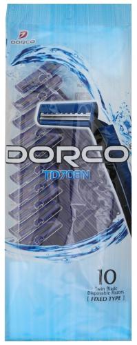 Бритва одноразовая Dorco TD708 2 лезвия 10шт/уп TD708DB-10P