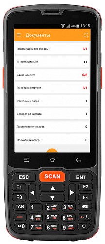 Терминал сбора данных (ТСД) АТОЛ Smart.Slim полный 53689