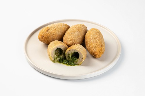 Котлеты По-киевски с маслом и зеленью