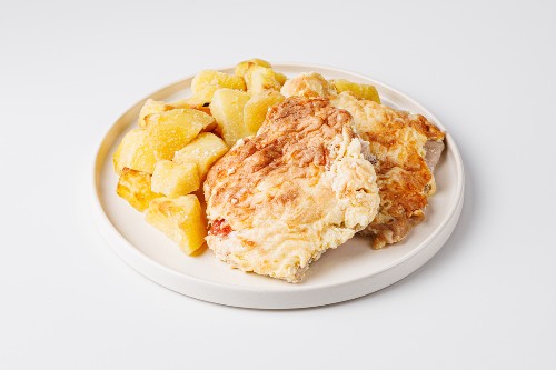 Мясо по-французски с печеным картофелем, 450 г