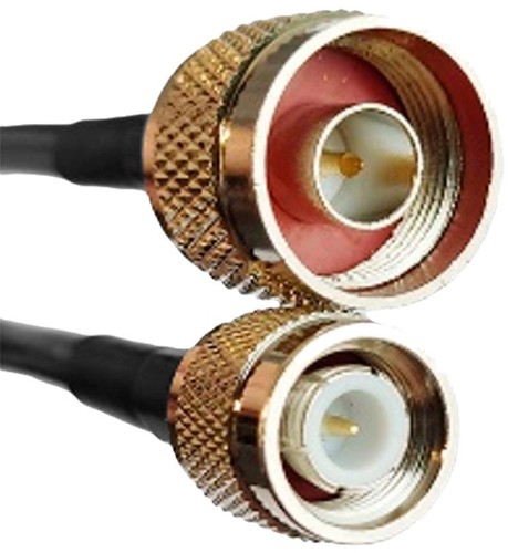 Интерфейсный TNC male - N male кабель (для Chainway URA4 9dBi&12dBi), 10м х 10мм (LMR400-TN-10M)