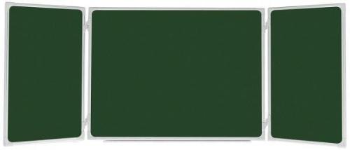 Доска школьная трехэлементная 2X3 1500x1000/3000 зеленая TRK1510 GTO