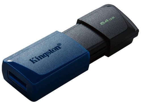 Флеш-память Kingston DataTraveler Exodia M, 64Гб, USB 3.2 gen.1 синий