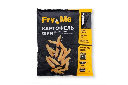 Картофель Fry Me Классический Фри замороженный 700 г