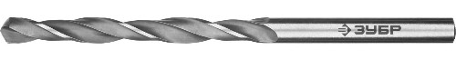 ЗУБР ПРОФ-В, 5.1 х 86 мм, сталь Р6М5, класс В, сверло по металлу, Профессионал (29621-5.1)