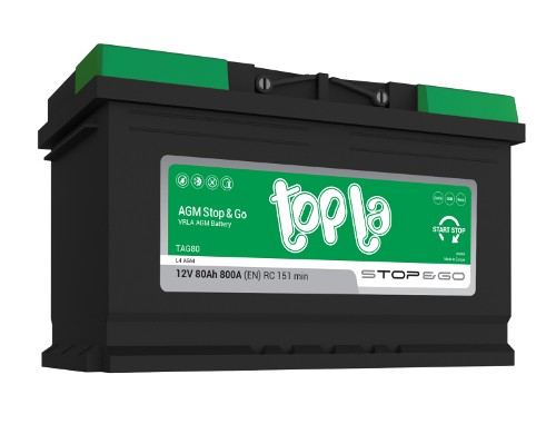 Аккумулятор Topla AGM TAG80