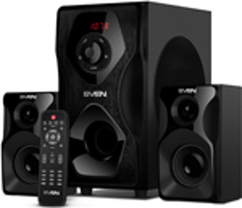 Компьютерная колонка Sven MS-2055 2.1 черный 55Вт