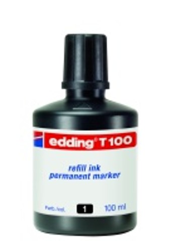 Перманентный маркер Чернила перманентные для заправки маркеров Edding E-T100 черные 100 мл. Перманентный маркер Чернила перманентные для заправки маркеров Edding E-T100 черные 100 мл.