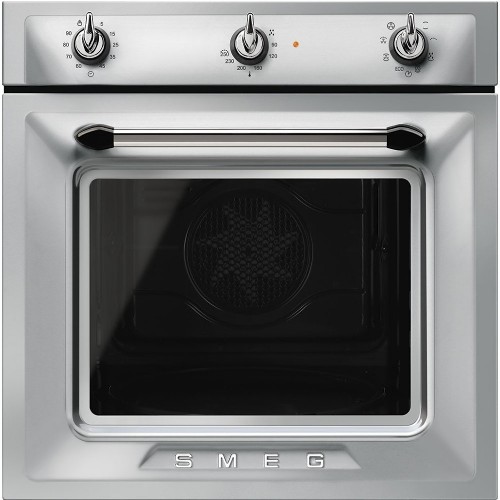 Встраиваемая электрическая духовка Smeg Victoria SF6905X1