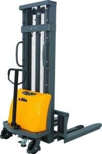 Штабелер гидравлический с электроподъемом 1,5 т 3,5 м XILIN CDD15B-E с раздвижными вилами, шт, 1009597