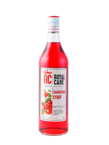 Сироп Royal Cane Клюква, стекло, 1л