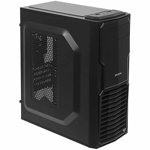 Корпус Zalman ZM-T4 Black Mini Tower (MicroATX/Mini ITX, без БП, Steel, Plastic, HD Audio, USB 3.0, USB 2.0, 1x92(80)mm)
