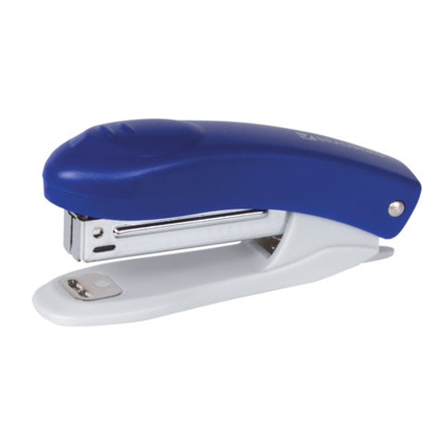 Степлеры настольные BRAUBERG "Original", до 12 листов,№10, с антистеплером, синий