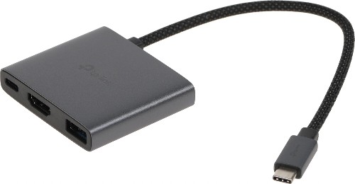 Разветвитель USB-C TP-Link UH3020C 1порт. серый
