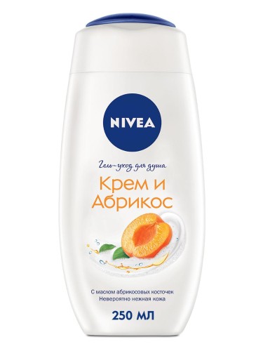 Гель для душа NIVEA Крем - Абрикос 250 г