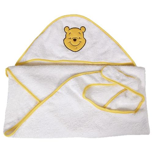 Полотенце-фартук c вышивкой Polini kids Disney baby Медвежонок Винни Чудесный день, желтый