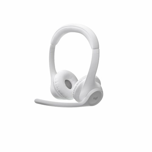 Гарнитура Logitech Zone 300, накладные, выдвижной микрофон, беспроводные, Bluetooth 5