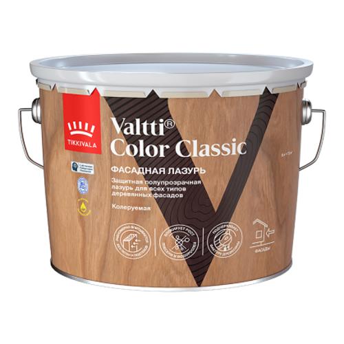 Tikkivala Valtti Color Classic лазурь фасадная, под колеровку, 9 л