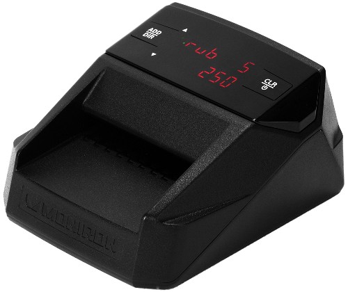 Детектор банкнот PRO Moniron Dec Multi Black Детектор банкнот PRO Moniron Dec Multi Black