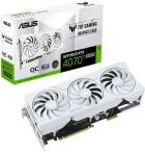 Видеокарта Asus GeForce RTX 4070 Ti Super OC 16Gb (TUF-RTX4070TIS-O16G-BTF-WHITE)