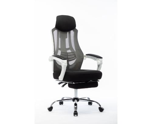 Кресло офисное 007 NEW (black (white plastic)