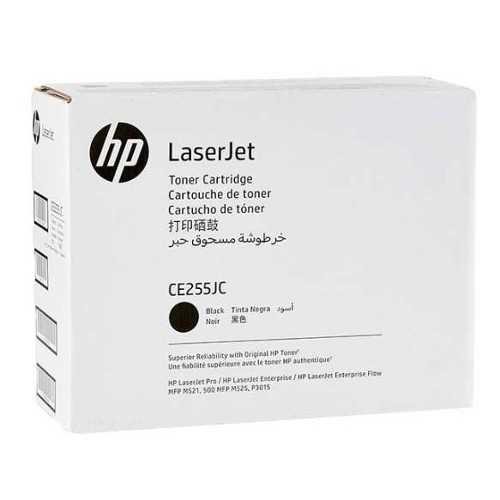 Тонер-картридж HP CE255JC Тонер-картридж HP CE255JC