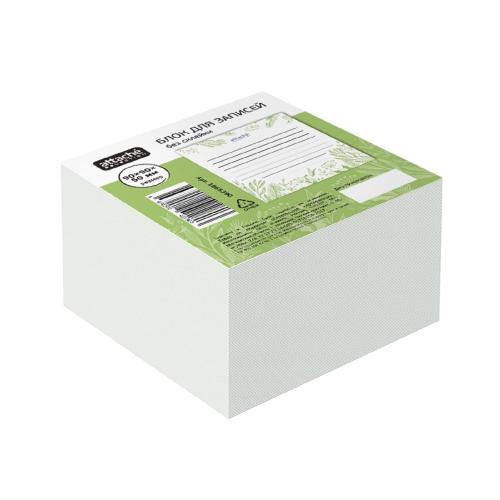 Блок для записей Attache Selection 90x90x50 Флора, зеленый