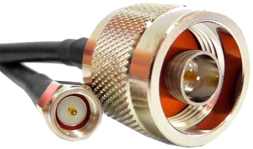 Интерфейсный SMA male - N male кабель (для Chainway UR4&URA8 9dBi&12dBi), 15м х 5мм (LMR2-SN-15M)