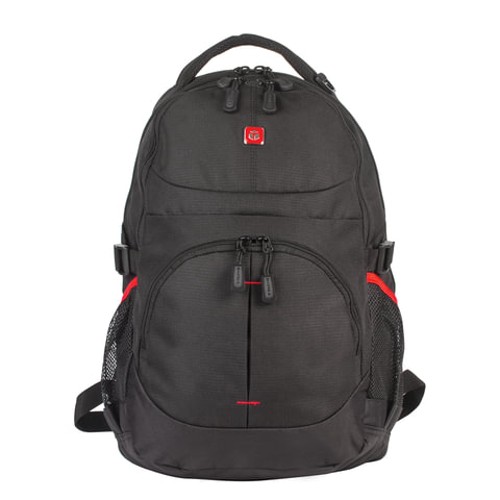Рюкзак B-PACK &quot;S-06&quot; (БИ-ПАК) универсальный, уплотненная спинка, облегченный, черный, 46х32х15 см