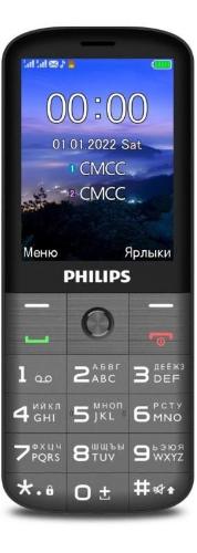 Мобильный телефон PHILIPS E227 Xenium d.gry