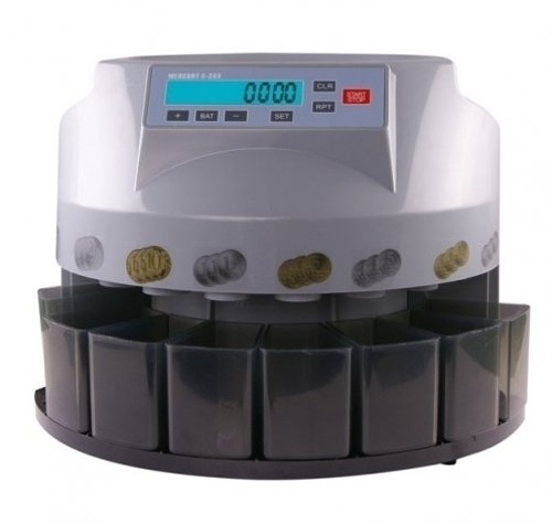 Счетчик и сортировщик монет Mertech (Mercury) C-200 Счетчик и сортировщик монет Mertech (Mercury) C-200