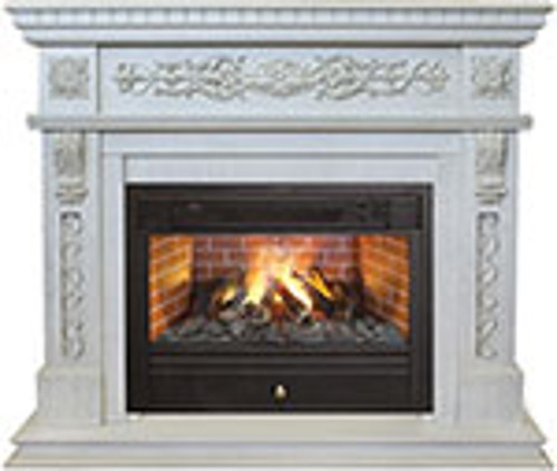 Камин Realflame Estella 25,5/26 WT с 3D Novara