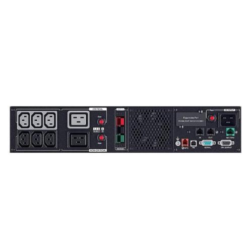 PR3000ERTXL2U ИБП CyberPower PR3000ERTXL2U NEW Line-Interactive 3000VA/3000W USB/RS-232/EPO/Dry/SNMPslot IEC C13 x 6, IEC C19 x 2 12V / 9AH х 4