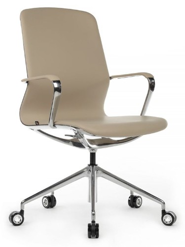 Кресло Riva Design Bond FK007-B11-P Светло-бежевый экокожа (NX-9720)