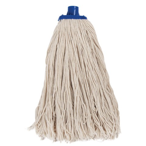 Насадка для швабры МОП веревочная для швабры, крепление еврорезьба, хлопок, длина 26 см, 180 г, ЛАЙМА