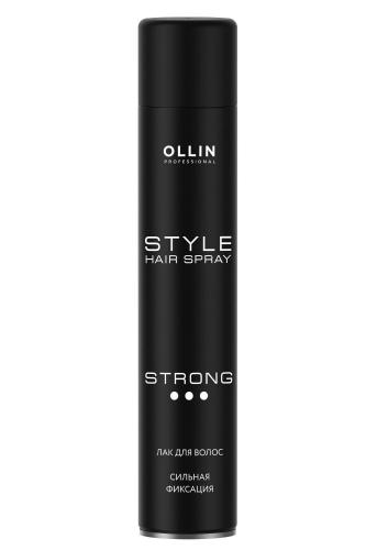 Лак для волос OLLIN PROFESSIONAL сильной фиксации 500мл