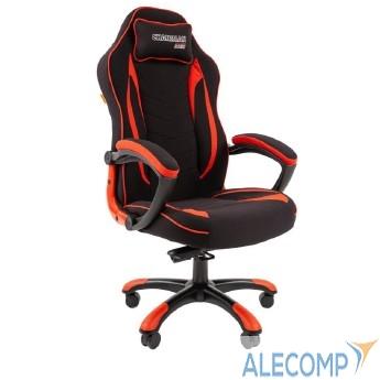 Кресло Chairman game 28 Россия ткань черн./красный (7059196)