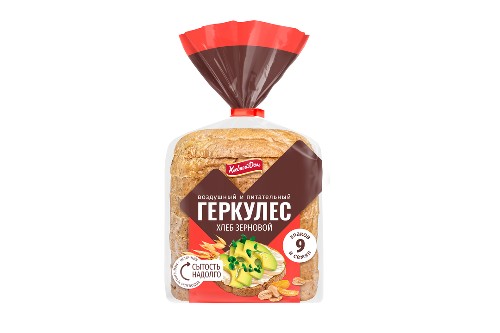 Хлеб Хлебный дом Геркулес зерновой нарезка 250 г