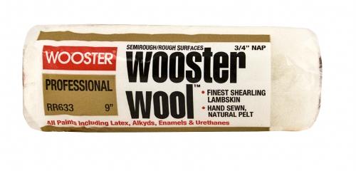 Wooster Валик из натуральной овчины WOOSTER WOOL, ворс 1,27см
