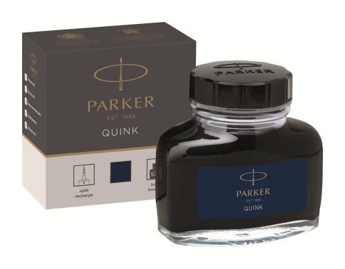 Чернила 57мл PARKER,сине-черный, Франция, 1950378