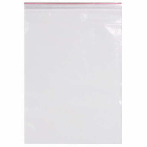 Пакеты Зип Лок (zip-lock) (гриппер), комплект 100 шт., 300х400 мм, ПВД, толщина 40 микрон, BRAUBERG