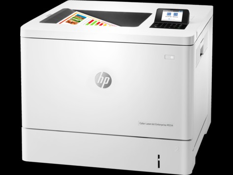 Цветной лазерный принтер HP Color LaserJet Enterprise M554dn 7ZU81A