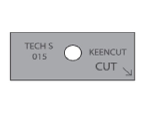 Лезвия KeenCut Tech S .015 Blades (100) CA50-030